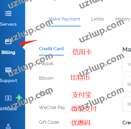 [Vultr]VPS支付方式 – AliPay支付宝/WeChat微信/Cred Card信用卡/PayPal贝宝等 以及付款区别
